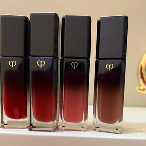 new Cle de Pau radiant liquid rouge shine lipstick